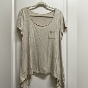 Casual Cream Women's Top